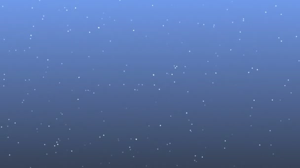 雪 patrticle ループの抽象的な背景 — ストック動画