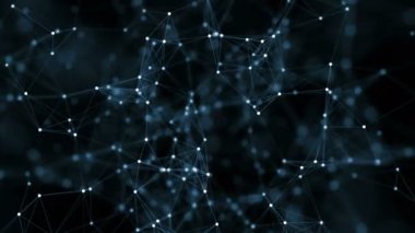 CG soyut geometri arka planda oluşturulan