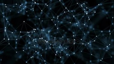 CG soyut geometri arka planda oluşturulan