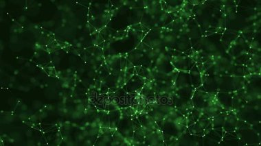 çizgiler ve noktalar ile soyut döngü renkli geometrik arka planı