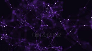 çizgiler ve noktalar ile soyut döngü renkli geometrik arka planı