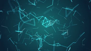 çizgiler ve noktalar Absract geometri arka plan