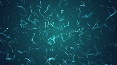 çizgiler ve noktalar Absract geometri arka plan