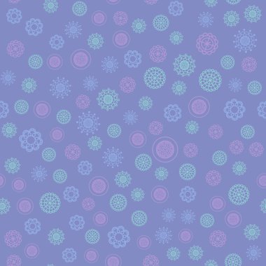 Vektör seamless modeli, geleneksel tarzda