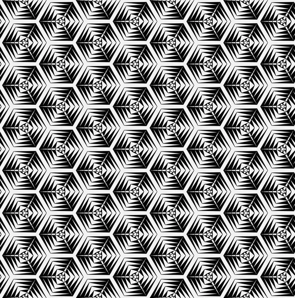 Abstrakt geometri hexagon mönster — Stock vektor