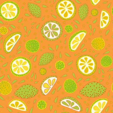 desenle narenciye dilimlenmiş