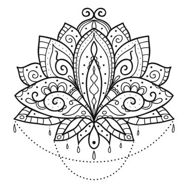 Süs Lotus çiçeği