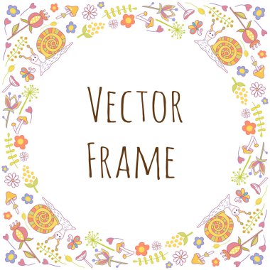 Yuvarlak kare kompozisyon