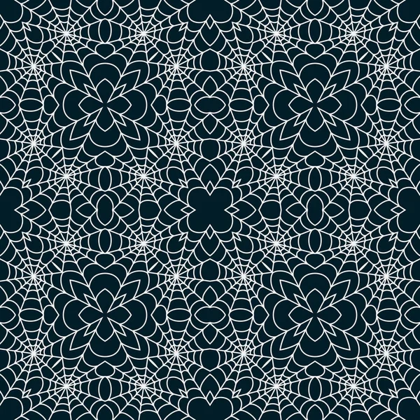 örümcek ağları seamless modeli