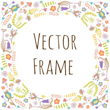 Yuvarlak kare kompozisyon