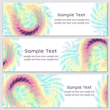 Holografik soyut desen