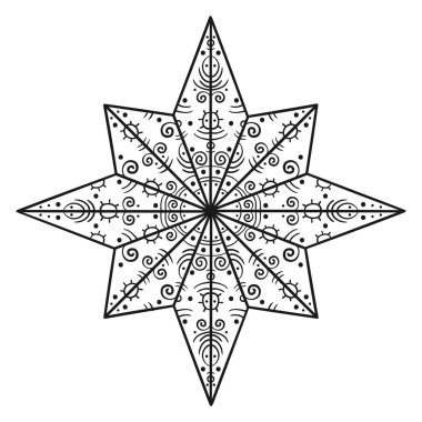 Noel yıldız boyama