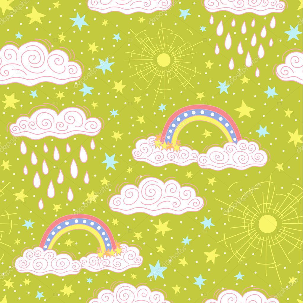 seamless pattern for children