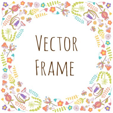 Yuvarlak kare kompozisyon