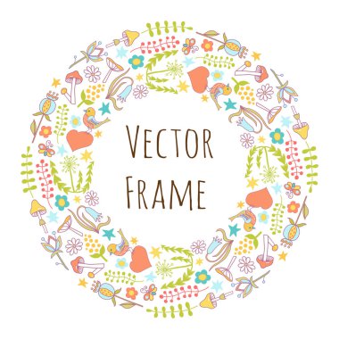 Yuvarlak kare kompozisyon