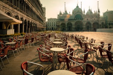 Piazza San Marco Venedik İtalya
