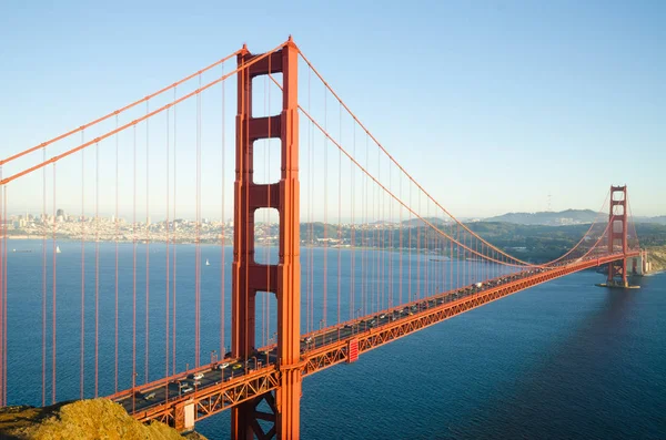 Golden Gate Bridge in San Francisco California in the morning — Stock Photo, Image