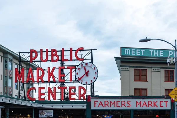 Pike Place Market à Seattle Washington — Photo