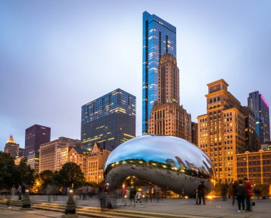 Cloud Gate heykel Chicago