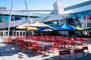 Googleplex - Google merkezinin restoranlarda