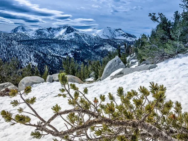 Lake tahoe i vinter — Stockfoto