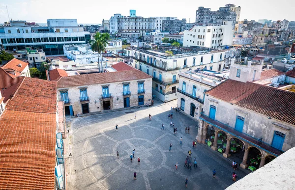 Αβάνα Κούβα Νοεμβρίου 2015 Πλατεία Του Καθεδρικού Ναού Είναι Μία — Φωτογραφία Αρχείου