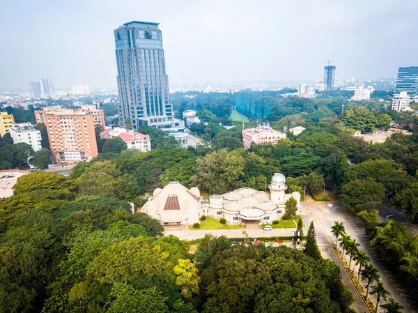 Aerial View of town Bangalore in India Royalty Free Stock Images