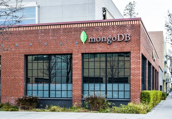 MongoDB escritório em Palo Alto — Fotografia de Stock