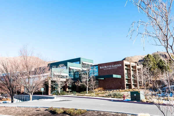 Jardin de la Butte Rouge à l'Université de l'Utah — Photo