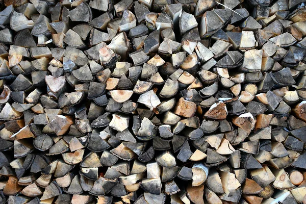 Closeup of firewood — Stock Photo, Image