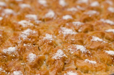 Konsept geçmişe sahip Türk Ramazan Tatlısı Baklava