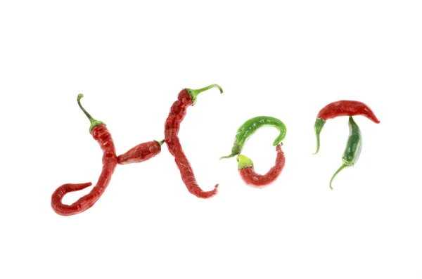 beyaz izole red hot chilli peppers