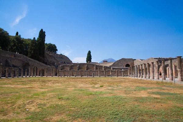 Pompei, Pompei kazıları. Tarihi Roma kalıntıları. İtalya. 