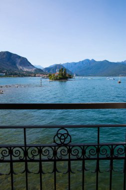 Maggiore Gölü, İtalya. Isola Bella Adası. 