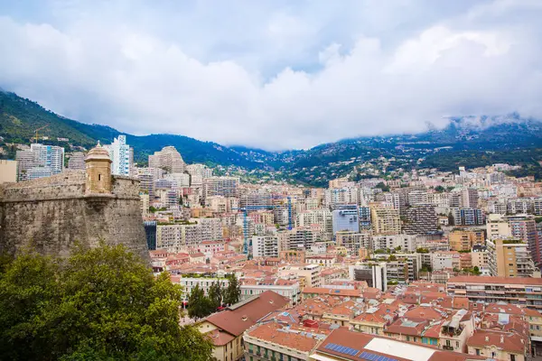 Monte Carlo City View Monte Carlo Cityscape Panorama Monaco Stock Picture