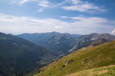Tatra Ulusal Parkı, Polonya. Dağların Pamoramik manzarası. Zakopane.