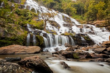 Mae Ya şelale, Doi Inthanon Milli Parkı Chiangmai, Tayland