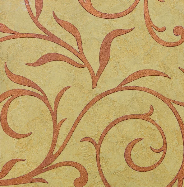 Texture décorative en plâtre, mur décoratif, texture en stuc, stuc décoratif — Photo