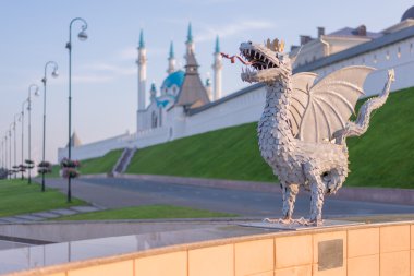 Zilant Ejder. Kazan city, Rusya Federasyonu.