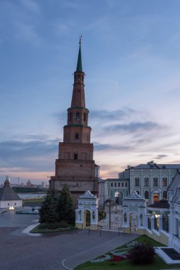 Suyumbike kulesi. Kazan city, Rusya Federasyonu