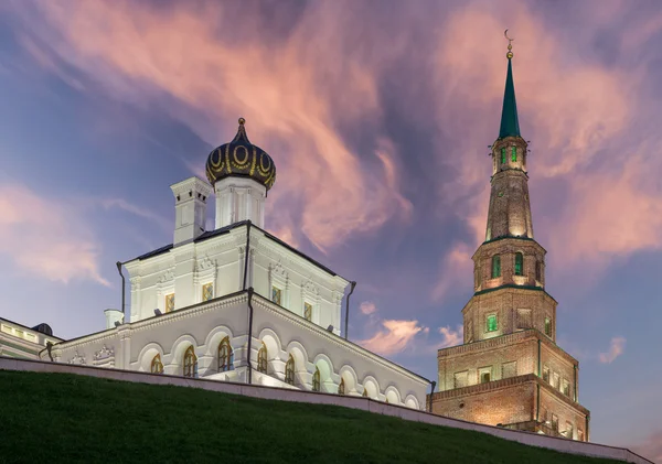 Suyumbike-toren. Stad van Kazan, Rusland — Stockfoto