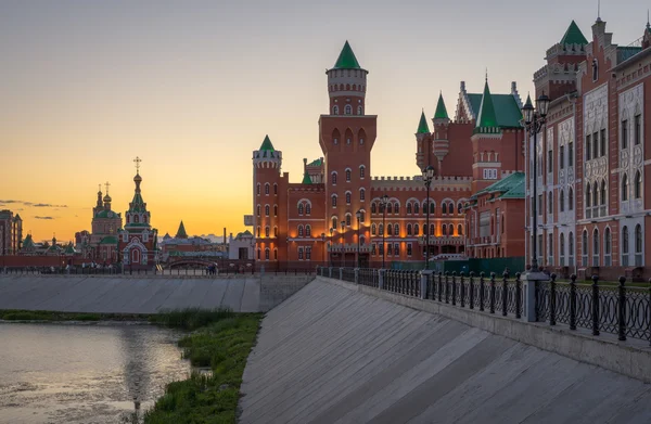 Republikán loutkové divadlo. Yoshkar-Ola město. Rusko — Stock fotografie