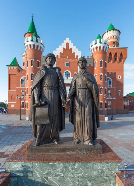 Peter y Fevronia. Ciudad de Yoshkar-Ola. Rusia — Foto de Stock