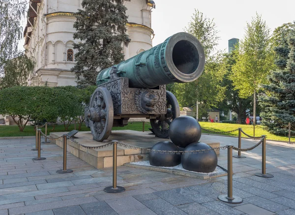 Tsar Cannon. Kremlin. Moscow city, Russia — Stock Photo, Image