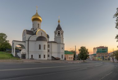 Nijniy Novgorod şehri. Rusya 