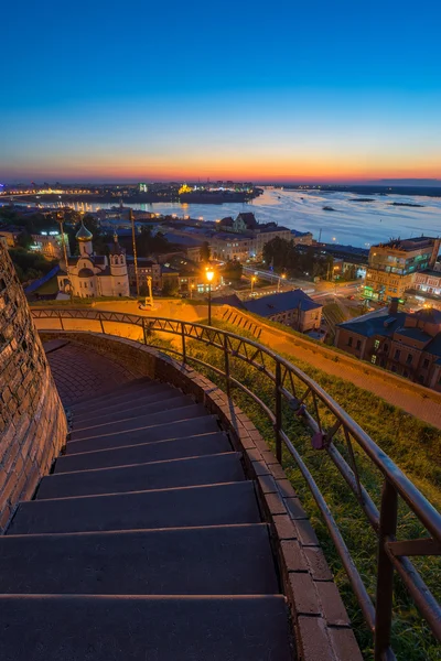 Nijniy Novgorod şehri. Rusya 