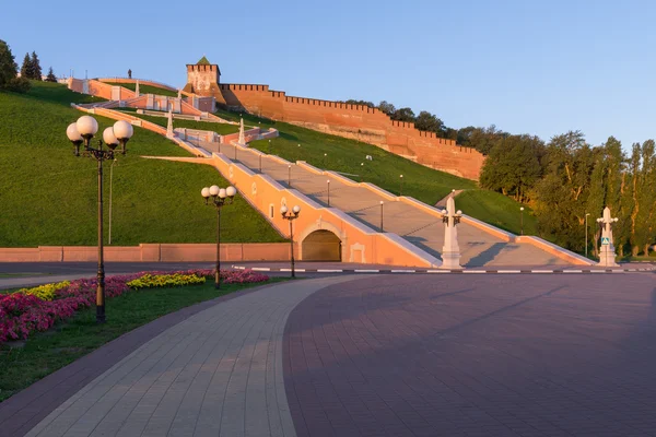 Nijniy Novgorod şehri. Rusya 