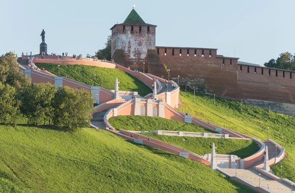 Nijniy Novgorod şehri. Rusya 