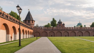 Kremlin. Tula şehir. Rusya