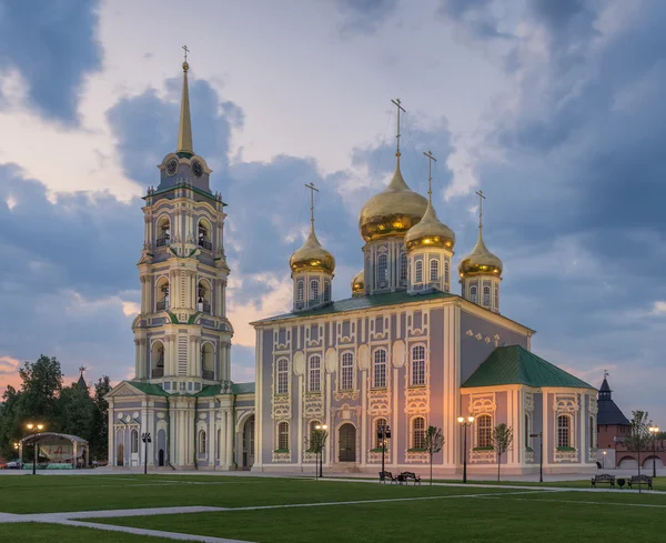 Catedral Uspensky. Kremlin. Cidade de Tula. Rússia — Fotografia de Stock